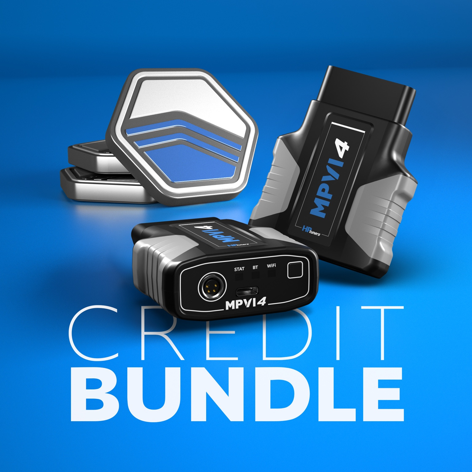 HP Tuners MPVI4 diagnostic and tuning interface offered as a credit bundle