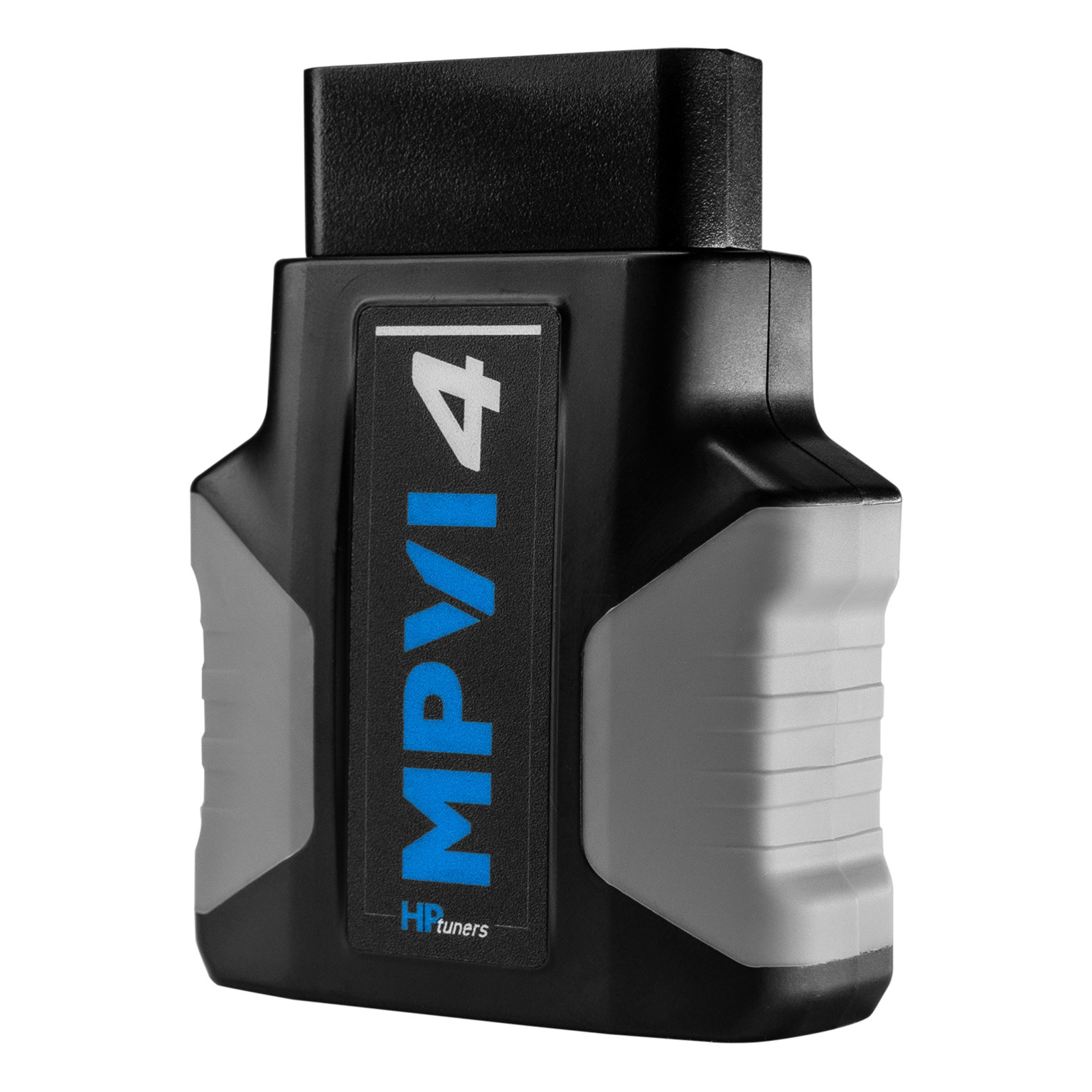 HP Tuners MPVI4 Diagnose- und Tuninginterface in schräger Vorderansicht