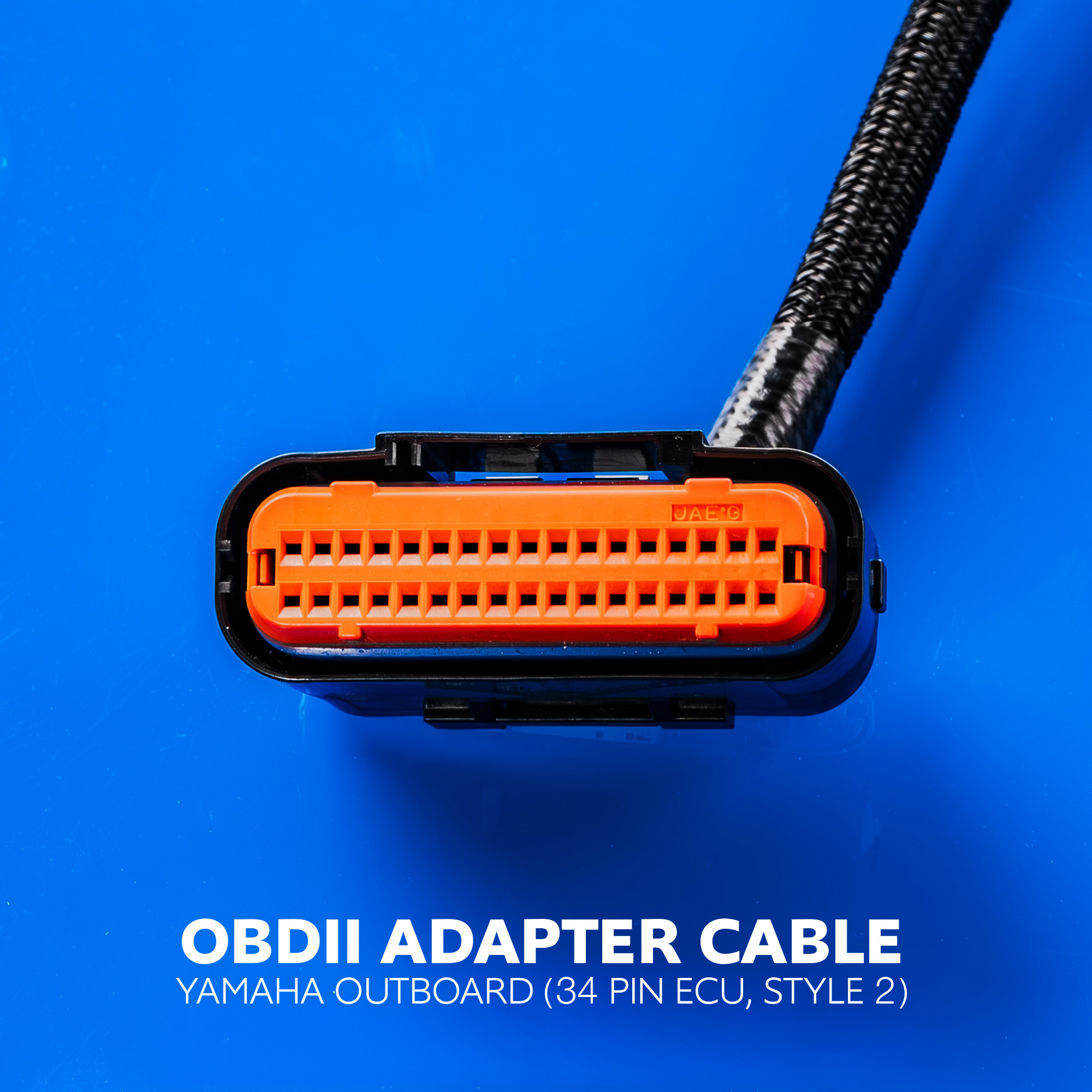 HP Tuners OBDII Adapter Kabel für Yamaha Outboard 34-Pin ECU Style 2