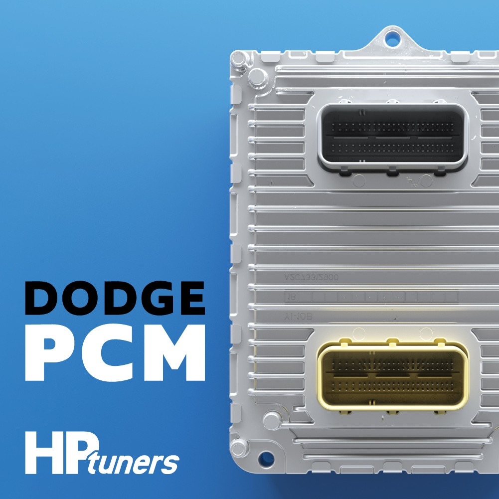 Dodge powertrain control module for HP Tuners tuning and diagnostics