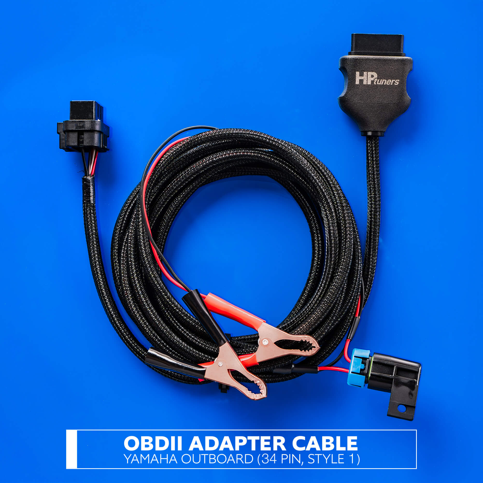HP Tuners OBDII Adapter Kabel für Yamaha Outboard 34-Pin ECU Style 1