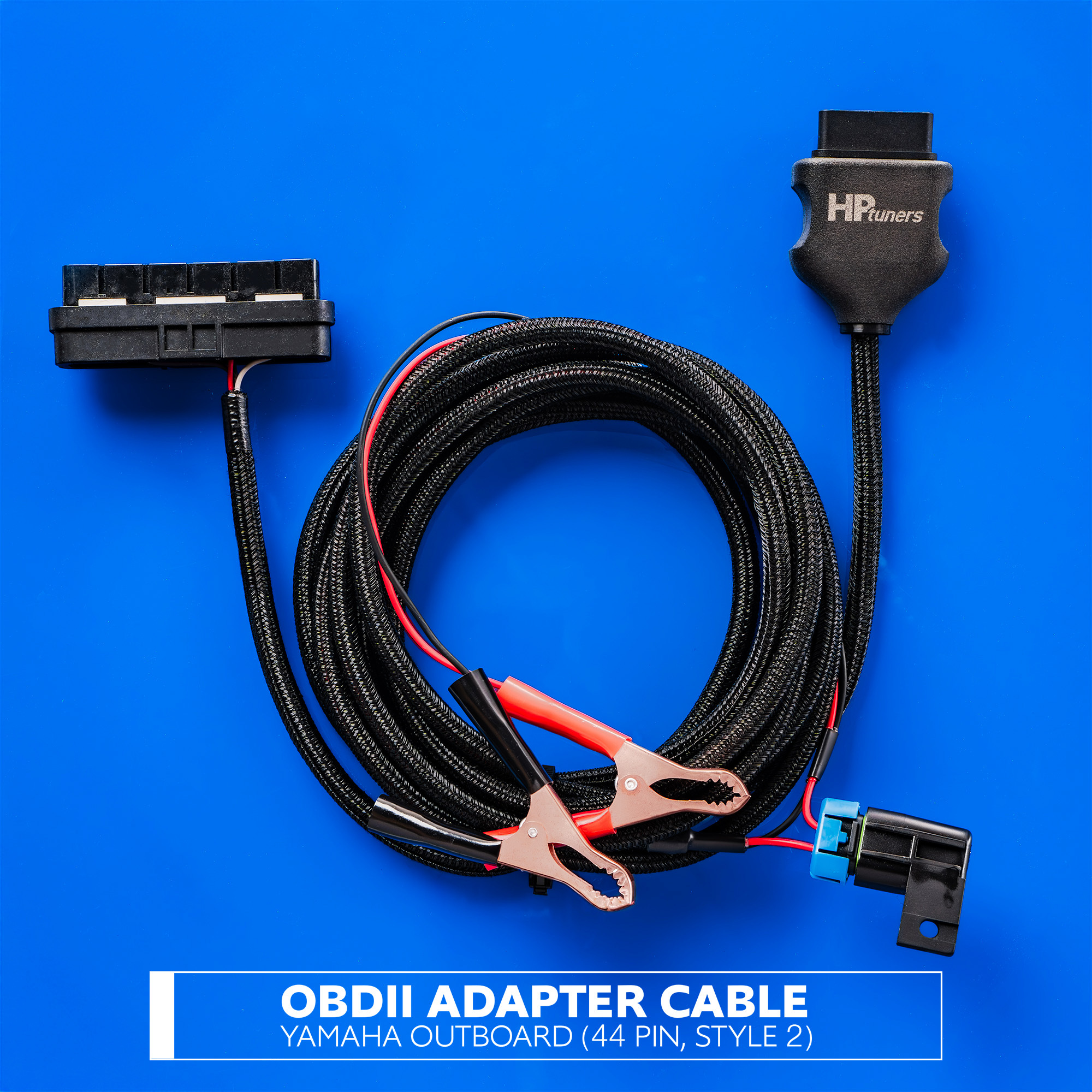 HP Tuners OBDII Adapter Kabel für Yamaha Outboard 44-Pin ECU Style 2